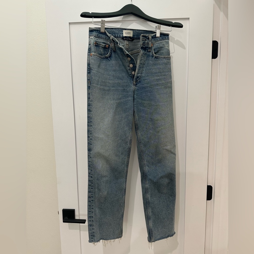 Citizens of Humanity wide straight leg